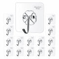 Heavy-Duty Adhesive Wall Hooks Pack Off 2 | Waterproof, Damage-Free Wall Hangers
