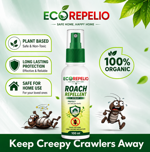 Cockroach Repellent Spray- Eliminate roaches & other insects from home
