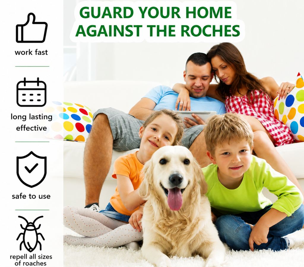 Cockroach Repellent Spray- Eliminate roaches & other insects from home