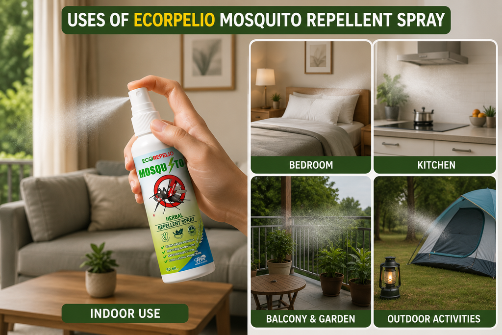 Mosquito Repellent Spray- 100% Friendly and Cruelty-Free
