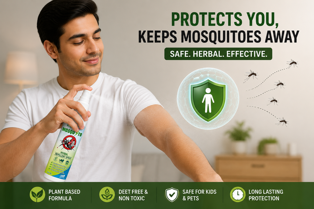 Mosquito Repellent Spray- 100% Friendly and Cruelty-Free