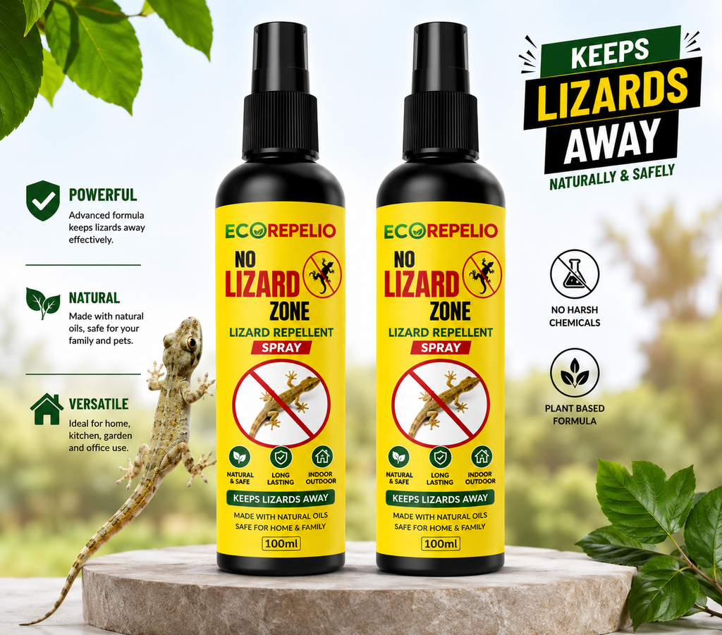 Lizard Repellent Spray – Natural & Effective Indoor Solution
